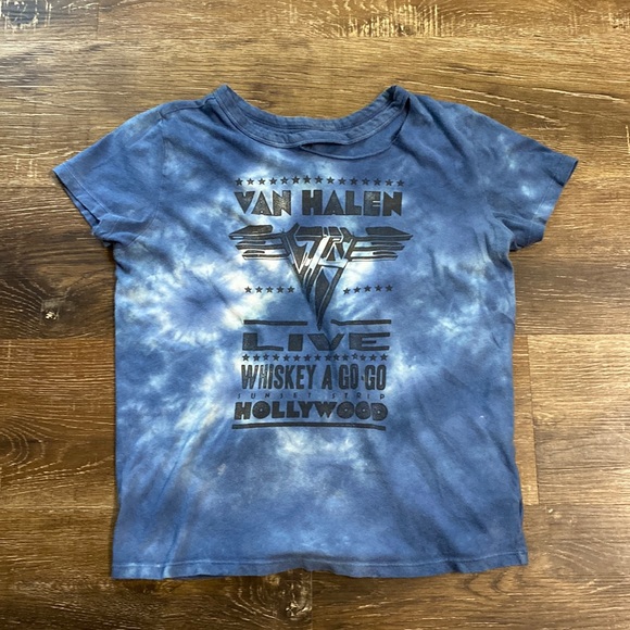 van halen Tops - VAN HALEN tie dyed T-shirt